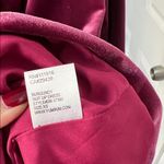 Yumi Kim  Velvet Suit Up Blazer Mini Dress in Burgundy Red XS Photo 9