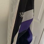 Coolest One of a Kind Nylon USA Olympics Purple Windbreaker Zip Up Jacket Size M Photo 4