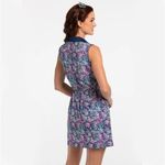EP NY Pinehurst Sleeveless‎ Dress Multi Confetti Print with Shorts Size XL NWT Purple Photo 2