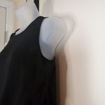 Metaphor  Black Layered Tank Top Side Slits XS Photo 3