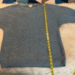 Chico's Chico’s Winter Blue Rue Shine Pullover Sweater Size XL 16 Metallic Heavy Photo 12