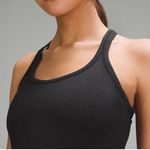 Lululemon  ebb to street ribbed tank top 12 black Photo 2