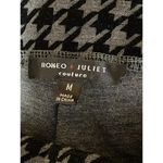 Romeo + Juliet Couture Cropped Leggings Textured Houndstooth Pants Size M Photo 4