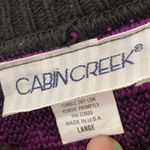 Cabin creek FINAL MARKDOWN Vintage  sweater large Photo 2