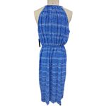 Ivanka Trump NWT  White/Blue Maxi Dress Sz 14 Photo 3