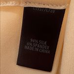 St. John Liquid Silk Cowl Neck Tank Top S 19” p2p Champagne $695 Retail NWT Photo 9