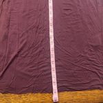 American Eagle AEO  Outfitters Maroon Deep V-Neck Ladder Strap Tank L Photo 3