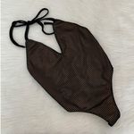 Cosmopolitan X Dress the Population Brigette Black Fishnet Bodysuit Size Small Photo 2