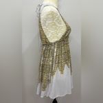 Free People  Eloise Mini Dress - Boho Floral Festival Style | Size L Photo 7