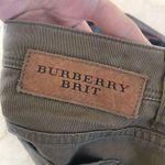 Burberry Like New Olive Straight Legged Jeans 27 Photo 3