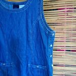 Vintage Studio L Y2K Jeans Denim Cottagecore Jumper Dress Blue Size L Photo 1