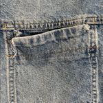 Free People Emmy Denim High Waisted Asymmetric Raw Hem Tie Side Mini Skort 10 Photo 10