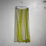 Urban Outfitters  Yellow Beatrix Spliced Maxi Skirt Sz L Photo 1
