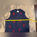 Lane Bryant NWT Navy Sweater Vest with Red Details Photo 4