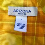 Arizona Jeans Arizona Jean Co Vintage Yellow Plaid Mini Jumper Dress Womens Medium Photo 12