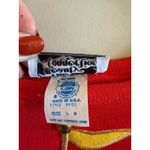 Vintage Red Sailboat Graphic Sweatshirt 80s 90s Nautical Top Women's Size S M Photo 2