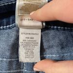 True Religion low rise bootcut jeans with crystal bling back pockets sz 31 Photo 11