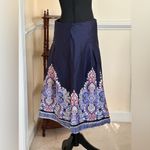 Charter Club Pleated A-Line Flare Skirt Multicolor Photo 1