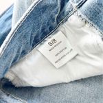 Revolve SNDYS High Rise Straight Button Fly Jeans in Light Wash Blue Size 4 Photo 3