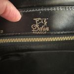 Vintage Dofan France Black Leather Shoulder Bag Photo 8