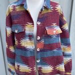 A Beautiful Soul Tribal Design Cropped Jacket Size L Photo 11