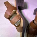 Maurice's  Tan Strappy Block Heel Sandals Photo 5