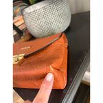 Valentino By Mario Valentino Isabelle Dollaro Leather Crossbody BrownstoneGilt W Brown Photo 10