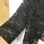 Cremieux Women's Black Floral Crochet Lace Cardigan Sweater Size 8 NWOT Photo 6