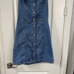 Gap The  Strapless Jean Dress Photo 1