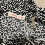 Rebecca Taylor Snow Leopard Halter Maxi Dress Goddess Boho Animal Print Party M Photo 11