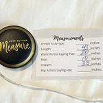 Lands' End Cropped Pants Flat Front Crop Leg Pocket Cotton Basic White Size 16 Photo 3