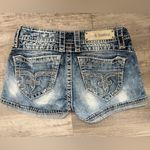 Rock Revival  Women’s Sz 28 Amy Denim Bling Jean Shorts Photo 5