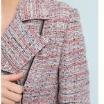 Cupcakes & Cashmere Canter Tweed Moto Jacket Pink Photo 9
