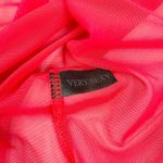 Very Sexy Chemise Nightie Slip Dress Womens 10 Red Sheer Whimsy Fairy Dainty Photo 5