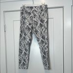 PINK SPORT Black and White Snakeskin leggings size large. Photo 3