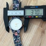 Charming Charlie  Ladies Watch Rose Motif Bracelet Case White Dial Gold Markers Photo 7