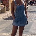 Pull & Bear White Overall Dress Photo 0