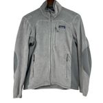 Patagonia R2 gray fleece zip up jacket pocket classic fit women's size medium Photo 0