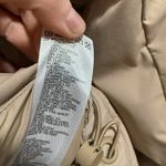 Reiss  Thea Hooded Short Puffer Down Feather Winter Jacket in Tan Size XS Photo 6