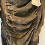 Free People Brand new intimately slate grey velvet bodysuit. Photo 1