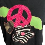 Gildan Peace Camo Heart Novelty T-Shirt Sz M Photo 1