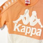 Kappa  Size XS Logo Pink/Salmon Color Block Tshirt Photo 1