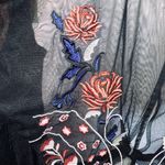 Hippie Laundry Beautiful embroidered mesh blouse  Photo 1