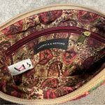 America & Beyond "J" Personalized Initial Embellished Wristlet Pouch Tan Photo 6