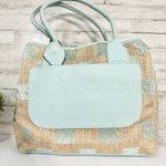 Steve Madden Women Teal Summer Oversized Large Tote Bag Photo 1