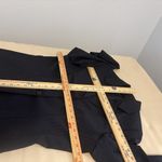 Larry Levine Signature  Suit Blazer Women's Size 14 Black Pinstripe Notch Lapel Photo 9