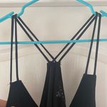 Snap Black Velvet Tank Top Size M Photo 3
