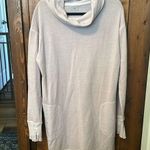 Athleta  Eco Wash Cowl Neck Sweatshirt Dress M Photo 0