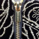 Calvin Klein  Velvet Dress With Gold Embroidery Photo 2