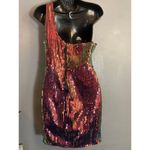 Hot & Delicious one shoulder sequin mini dress Photo 5